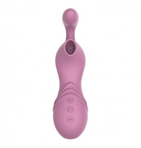 Man Nuo Powerful Nipple Clit Stimulator Suction Vibration (Chargeable - Pink)